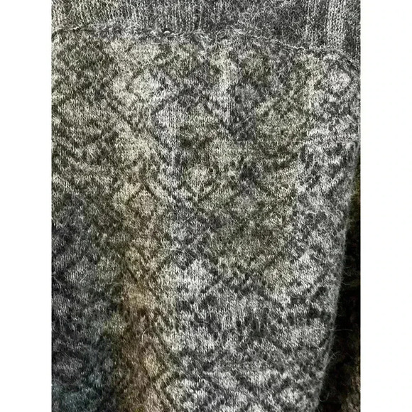 FREE PEOPLE Womens Gray Hoops And Hollas Pullover Sweater Size XS - Picture 5 of 5